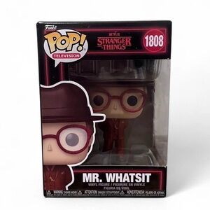 Funko Pop Mr. Whatsit with Red Glasses and Brown Hat